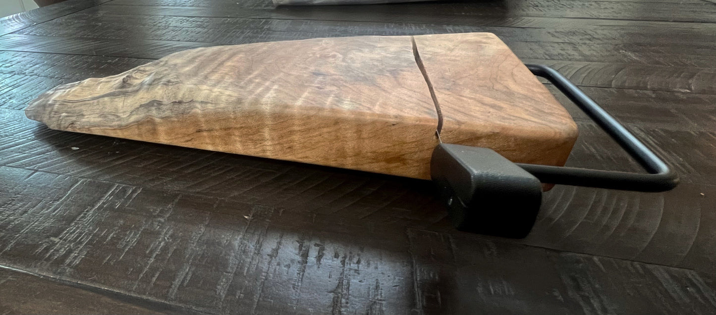 #37 Live Edge Maple Cheese Board