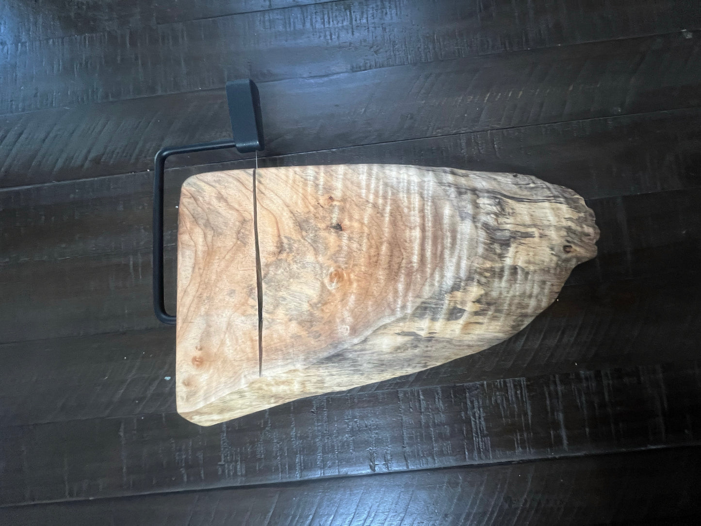 #37 Live Edge Maple Cheese Board