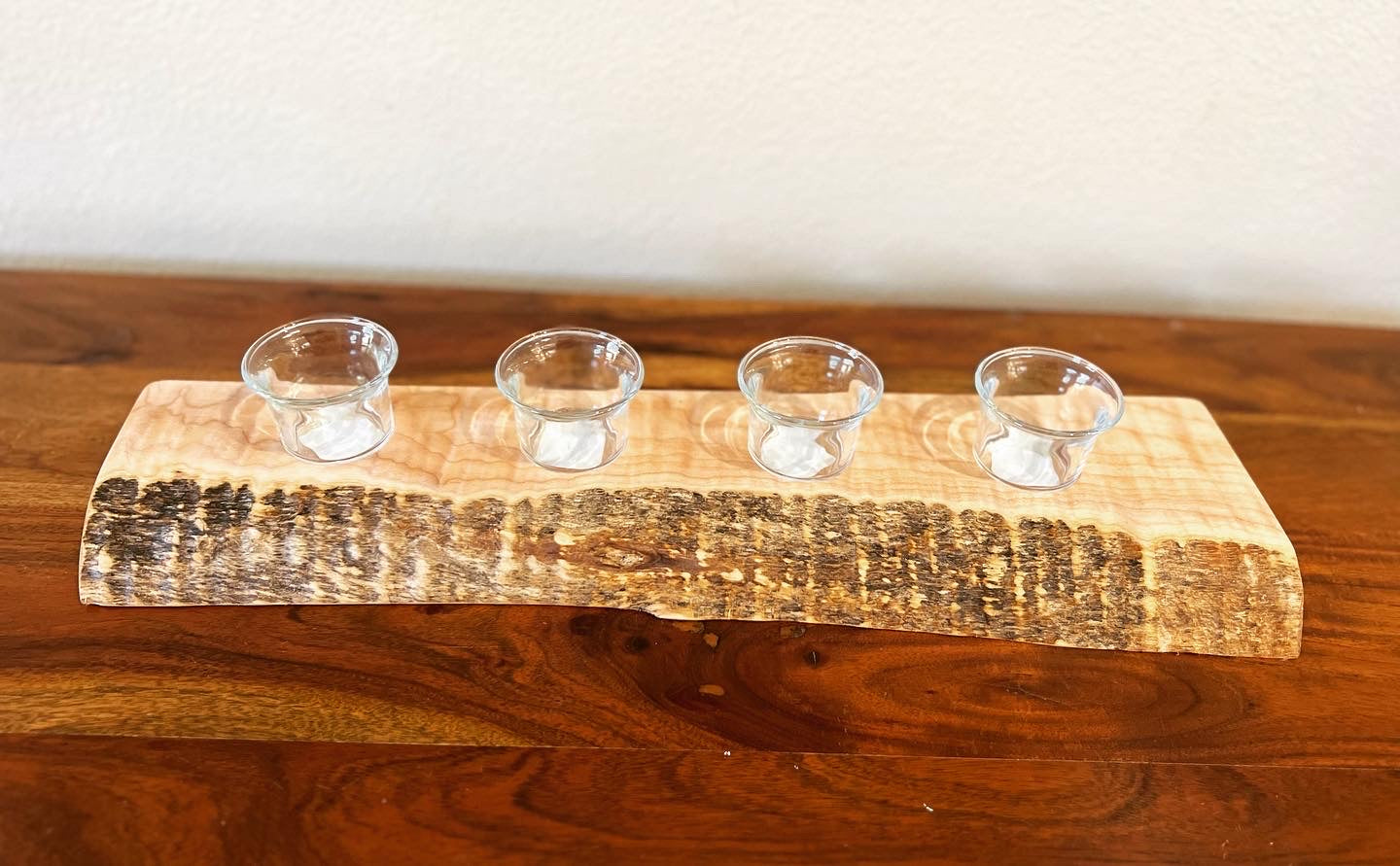 Wooden Candle Holder