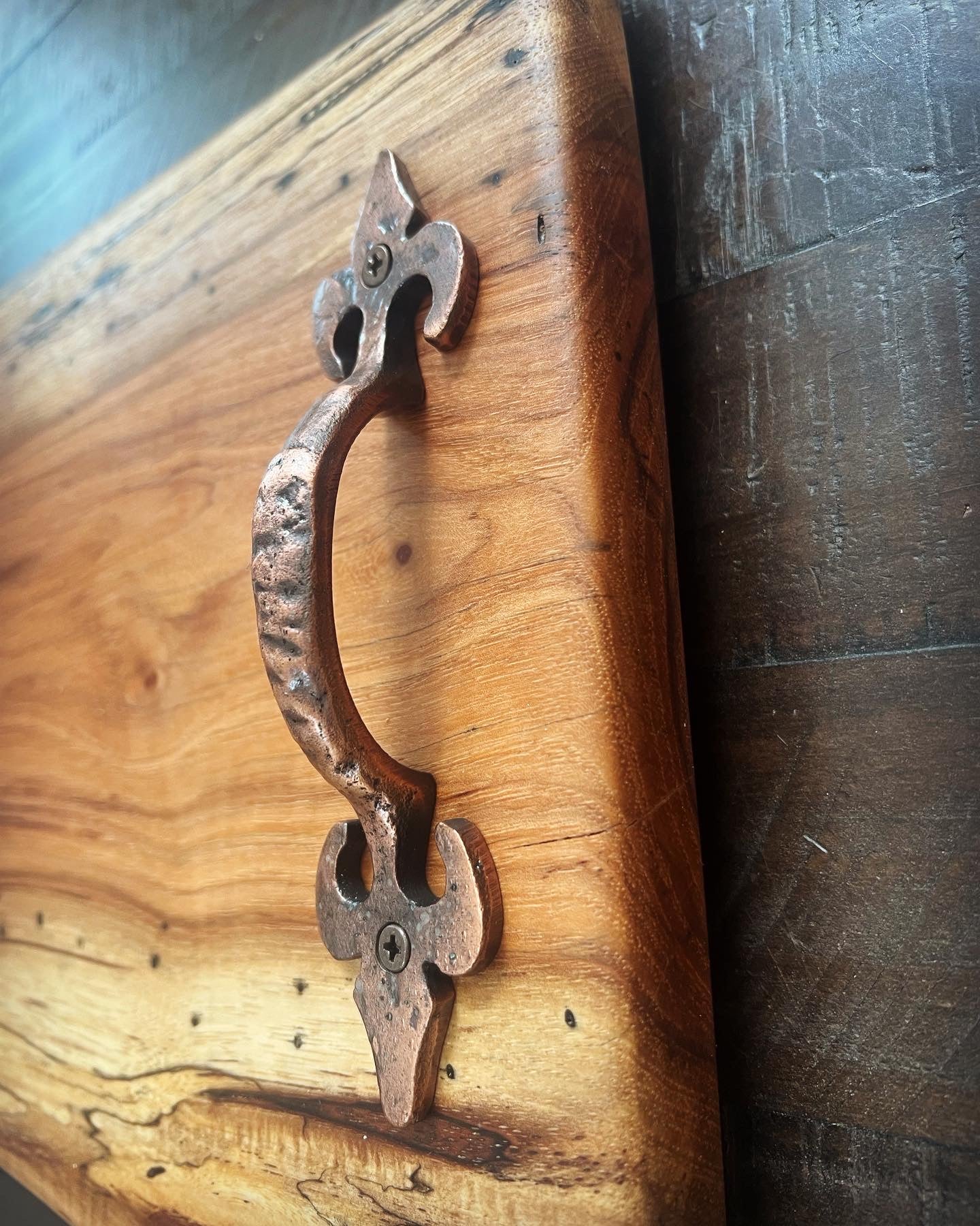 #35 Pecan Serving Tray