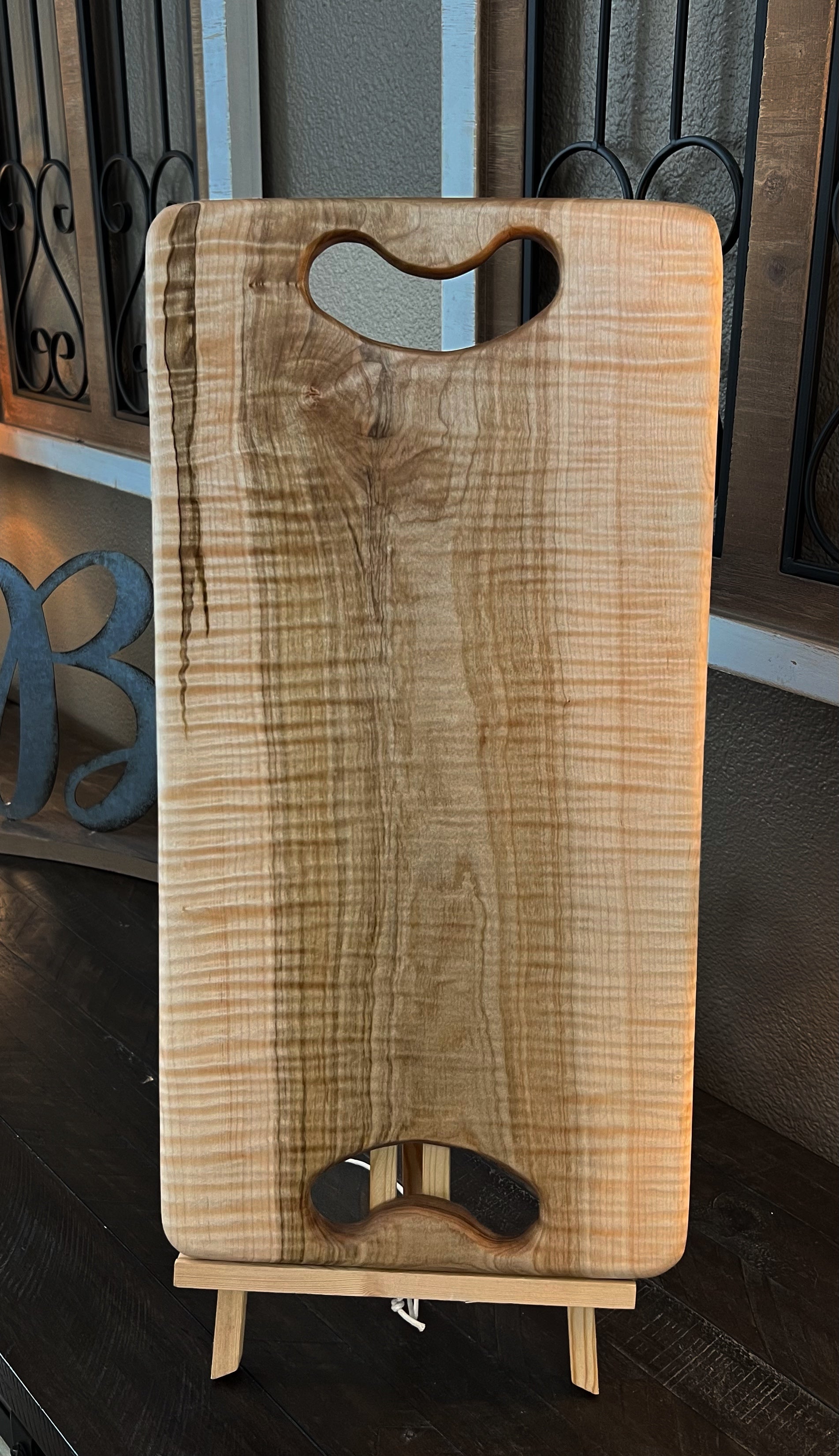 Maple Tray Rack #148 Tiger Maple Tray – TBD Workshop