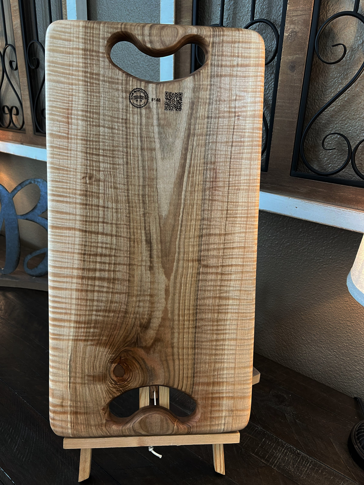 Maple Tray Rack #148 Tiger Maple Tray – TBD Workshop